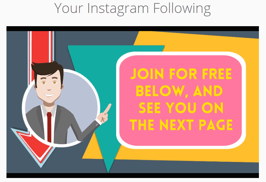 Your Instagram Following. 10 Steps to Gain More Instragram Followers. Join For Free Below, and see You on the next page.